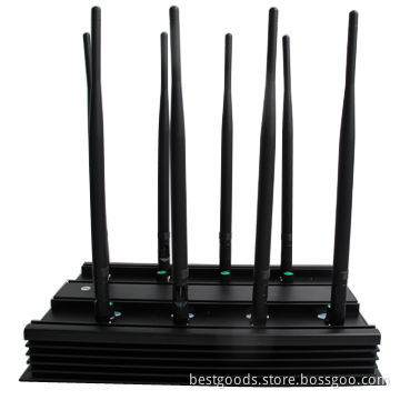UHF Jammer with VHF